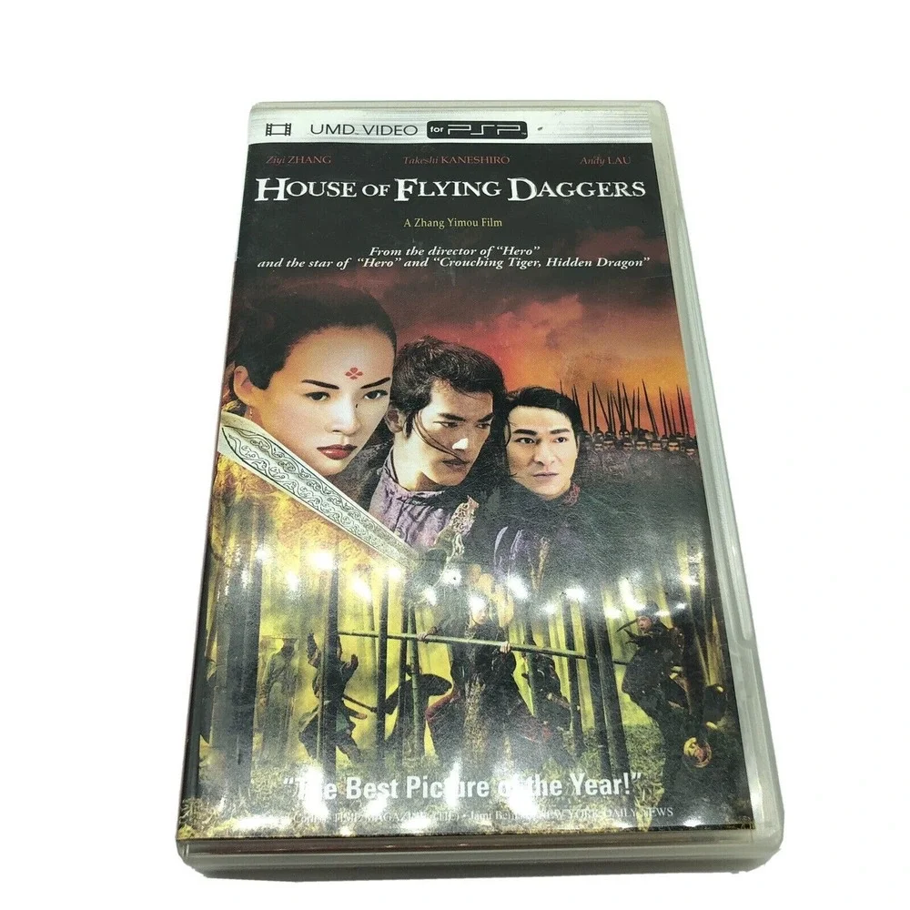 PlayStation Portable House of‎ Flying Daggers movie UMD Video For PSP